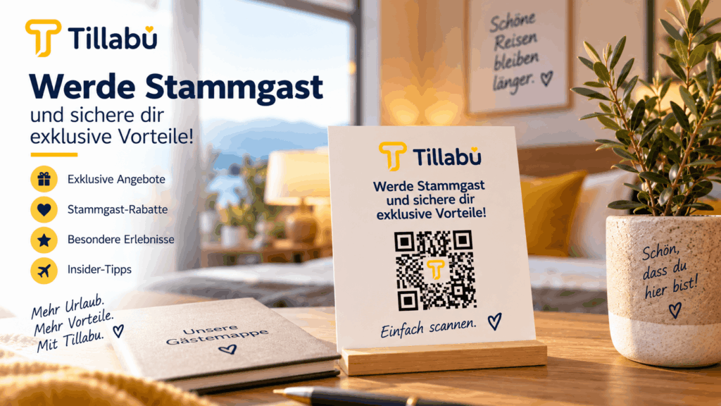 Tillabu-QR-Codes auf WLAN-Karte